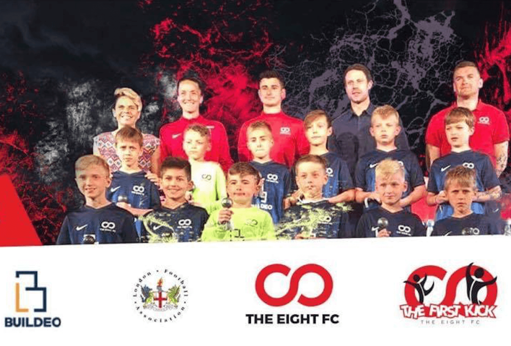 Buildeo sponsors new football kit for the Eight FC! | Buildeo Limited